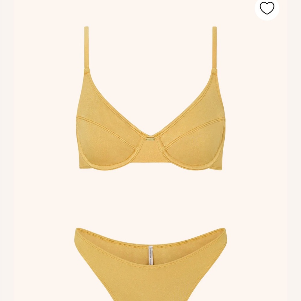 Gooseberry Intimates So Chic Gold Bikini - Picture 3 of 16